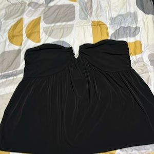 Black tube top